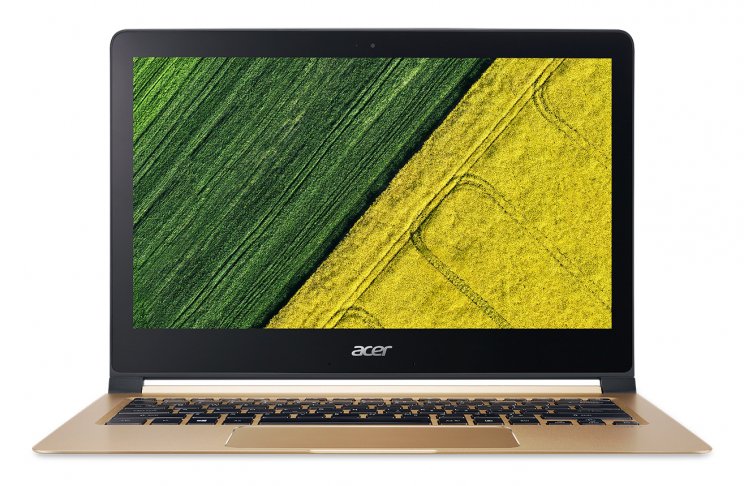 A Swift a hagyományos ultrabook kinézetet követi, egyedi színekkel.