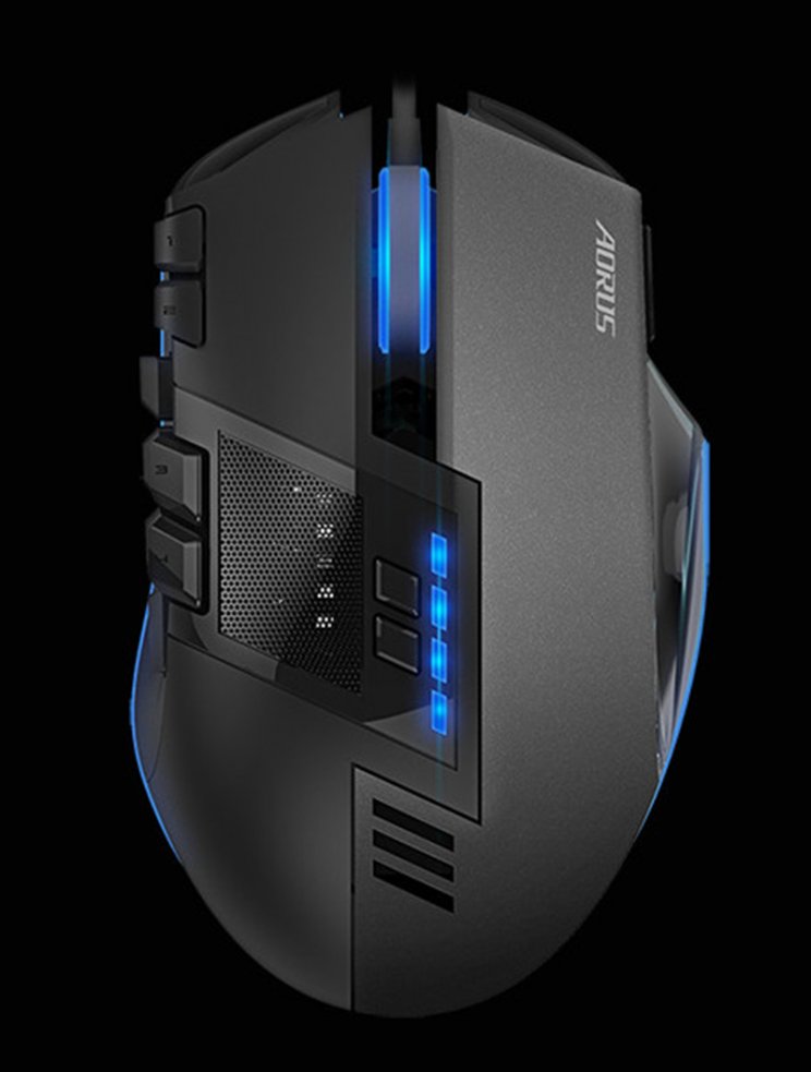 Játékosoknak szánt perifériákat mutatott be az Aorus - 2. kép