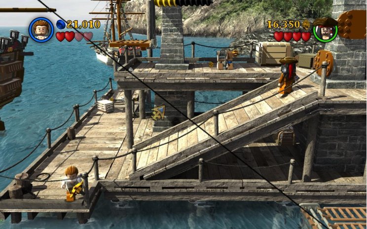 Jack Sparrow mozgása a játékban is zseniális