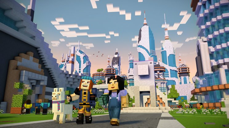 Júliusban valóban folytatódik a Minecraft: Story Mode - 2. kép