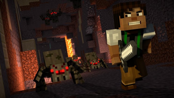 Júliusban valóban folytatódik a Minecraft: Story Mode - 3. kép