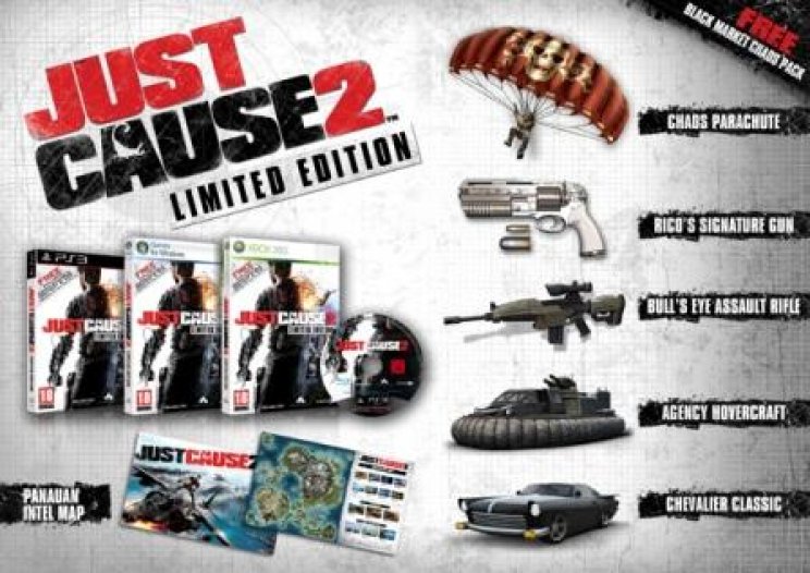 Just Cause 2: Ajándék letölthető tartalom az előrendelőknek - 2. kép