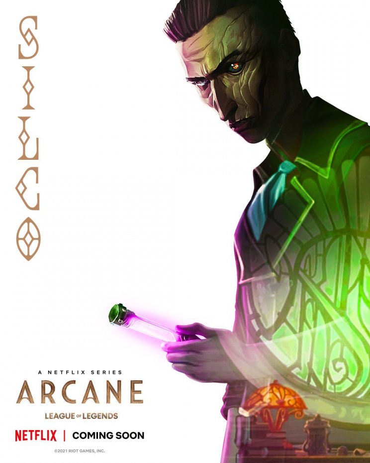 Karakterposztereken az Arcane című League of Legends sorozat - 9. kép