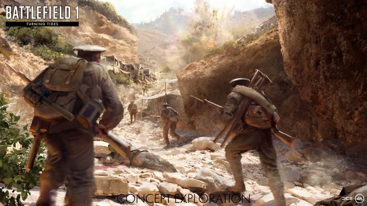Képek és részletek érkeztek a Battlefield 1: Turning Tides DLC-ről - 3. kép