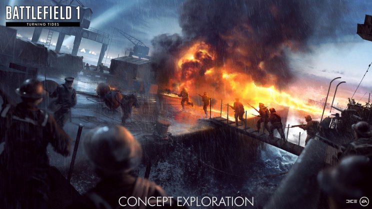 Képek és részletek érkeztek a Battlefield 1: Turning Tides DLC-ről - 5. kép