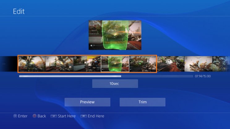 Képeken a PlayStation 4 felhasználói interfész - 8. kép