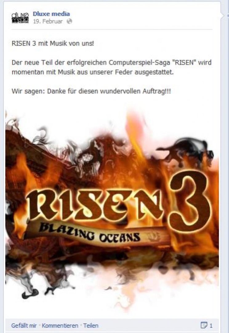 Készül a Risen 3: Blazing Oceans - 2. kép