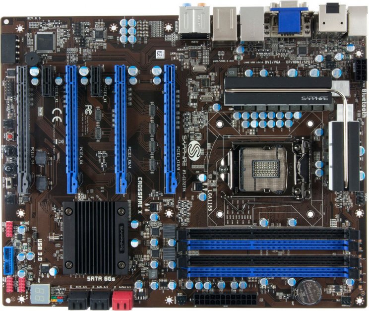 Készül a Sapphire új Pure Platinum Z77 alaplapja - 2. kép
