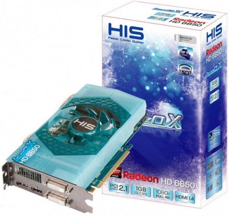 Két új Radeon HD 6850 a HIS kínálatában - 4. kép