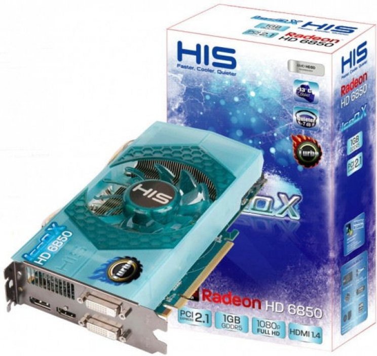 Két új Radeon HD 6850 a HIS kínálatában - 5. kép