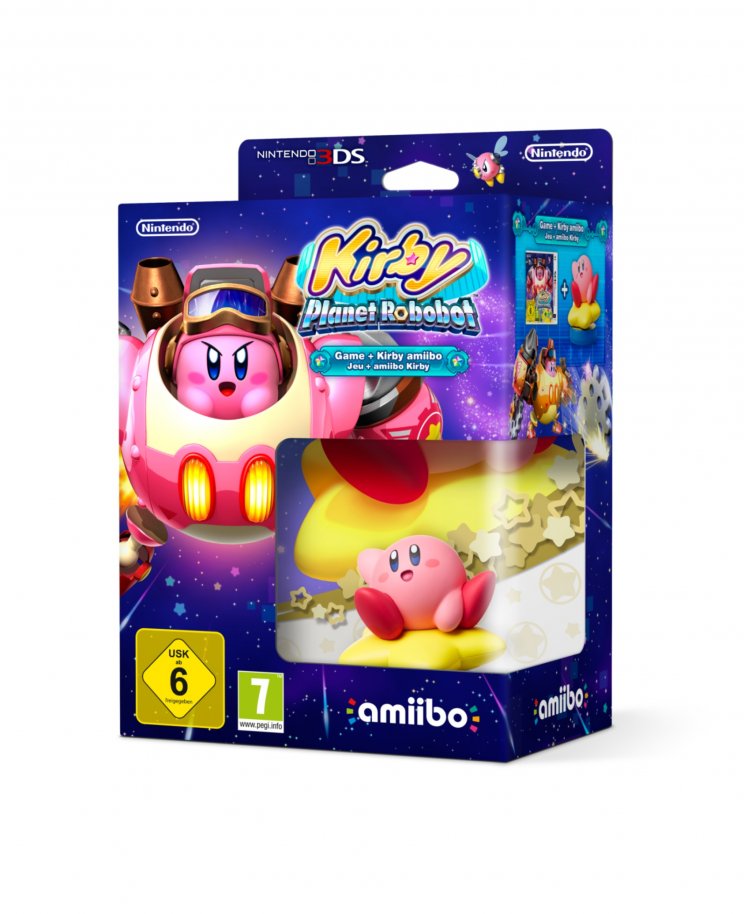 Kirby: Planet Robobot amiibo bundle csomag érkezik Európába - 2. kép