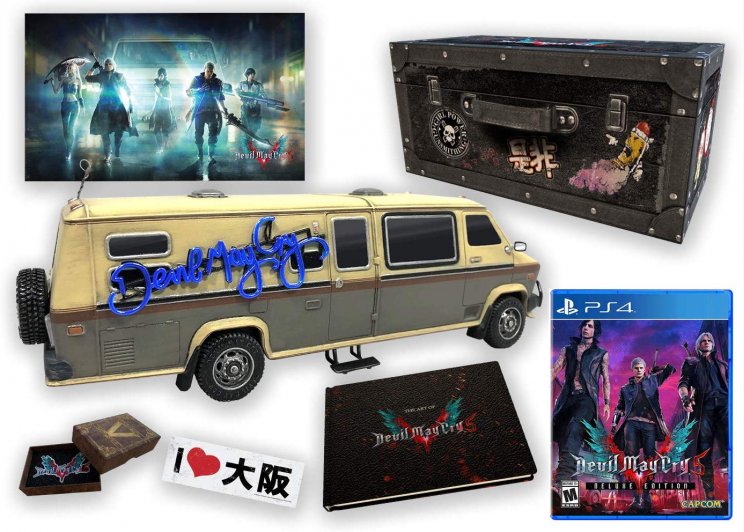 Kisbusz replikával érkezik a Devil May Cry 5 gyűjtői kiadása - 2. kép