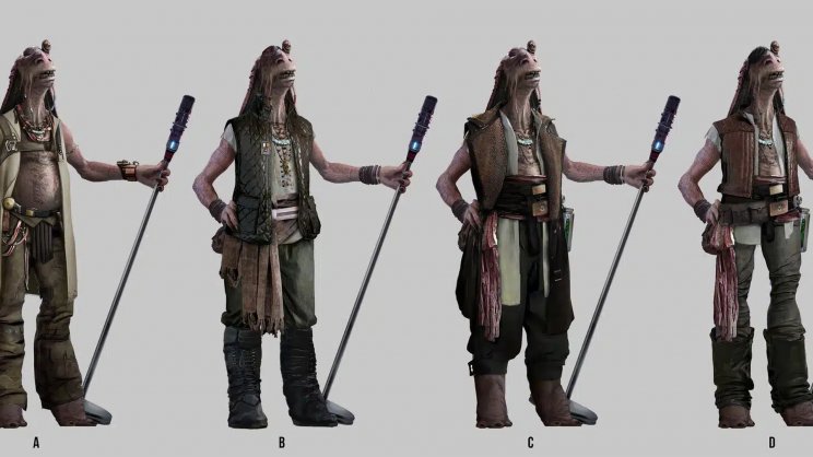 Kiszivárgott néhány koncepciórajz a Star Wars: Eclipseből - 1. kép