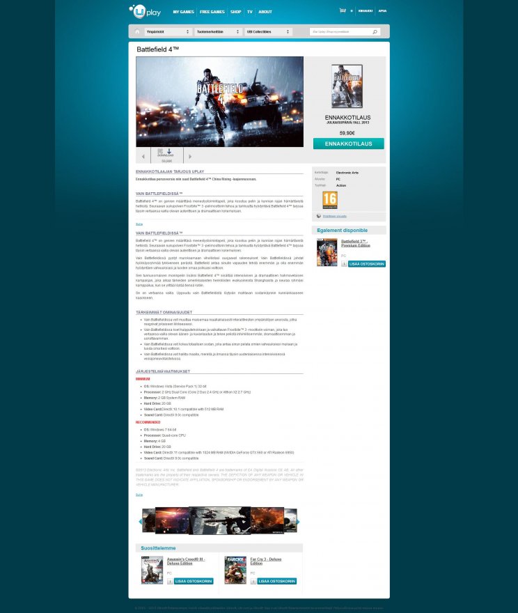 Kiszivárgott a Battlefield 4 rendszerkövetelménye - 2. kép