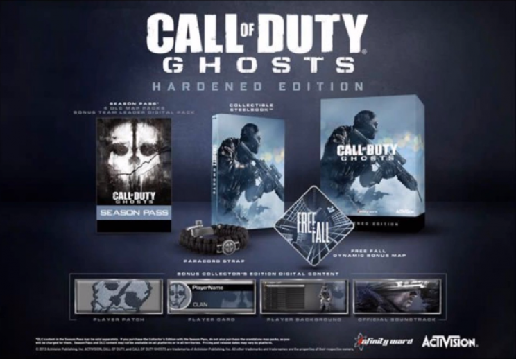 Kiszivárgott a Call of Duty: Ghosts két gyűjtői kiadása - 2. kép
