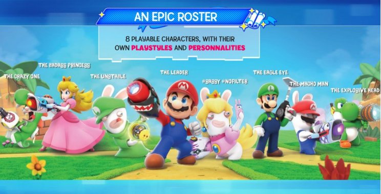 Kiszivárogtak az első képek a Mario + Rabbids RPG-ről! - 2. kép