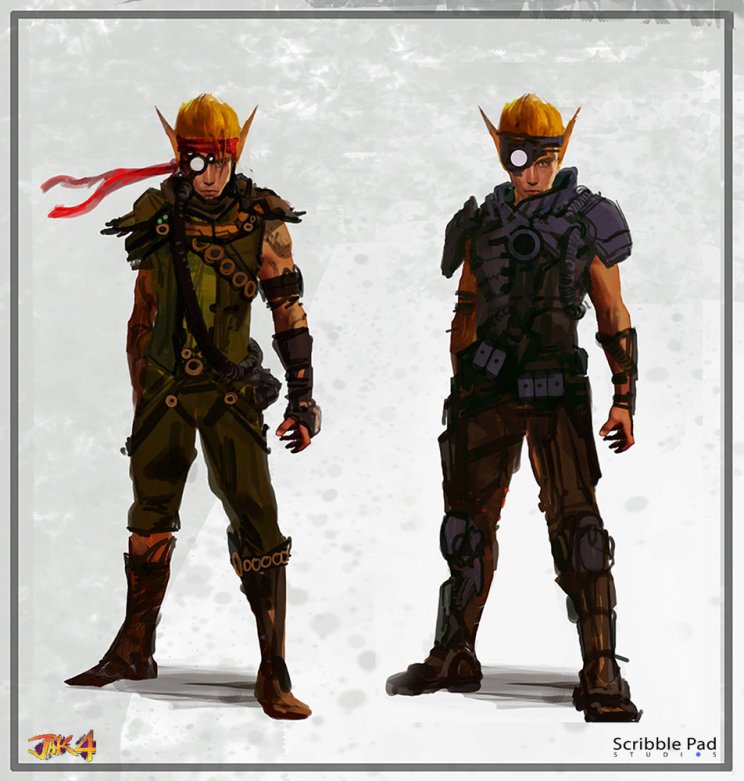 Koncepciós képeken a törölt Jak and Daxter 4 - 3. kép