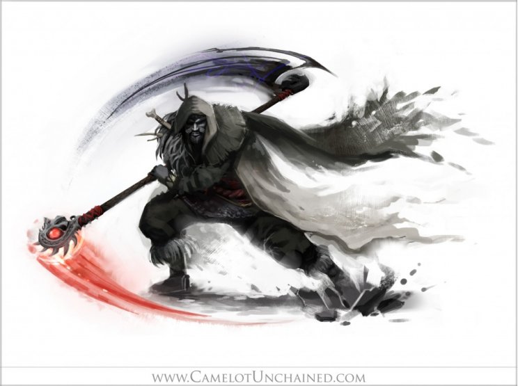 Koncepciós rajzokon a Camelot Unchained - 2. kép