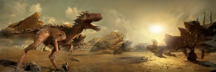 Koncepciós rajzokon a lelőtt Turok játék - 11. kép