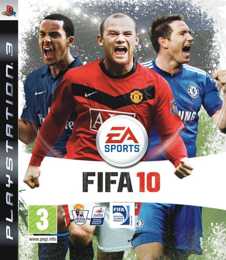 Lampard és Walcott a FIFA 10 borítóján - 2. kép