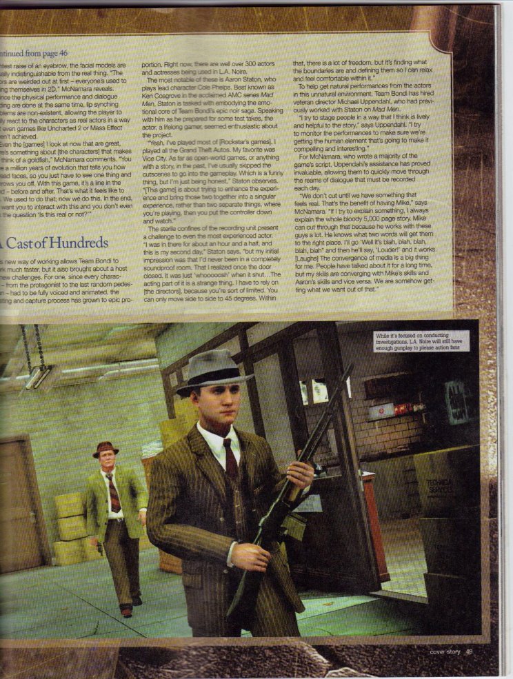 L.A. Noire: Megérkeztek az első scan képek - 7. kép