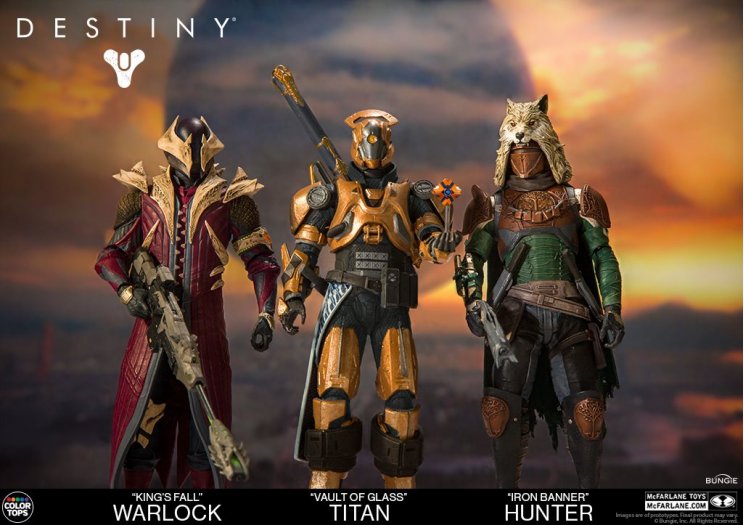 Látványos Destiny akciófigurákat mutatott be a McFarlane Toys - 2. kép