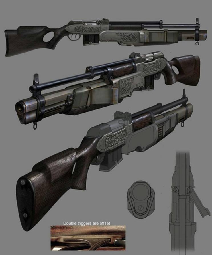 Látványos koncepciós rajzokon a The Order: 1886 fegyverei - 4. kép