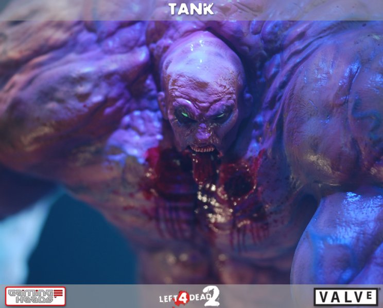 Left 4 Dead 2: Előrendelhető a Tank akciófigura - 2. kép