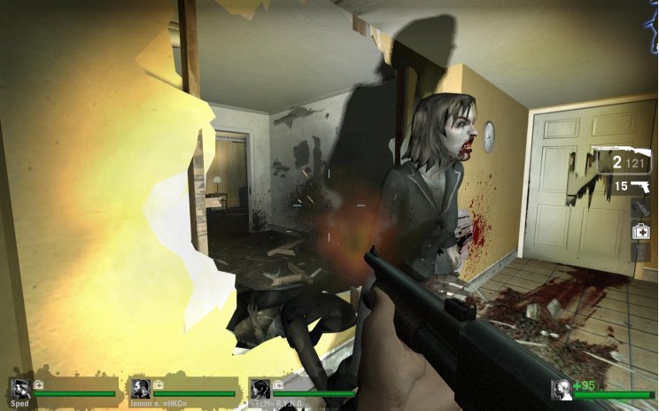 Left 4 Dead: Screenshotok egyenesen a demóból  - 3. kép