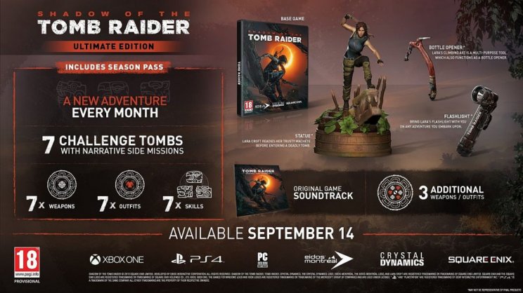 Lehullt a lepel a Shadow of the Tomb Raider Season Pass-ról is - 3. kép
