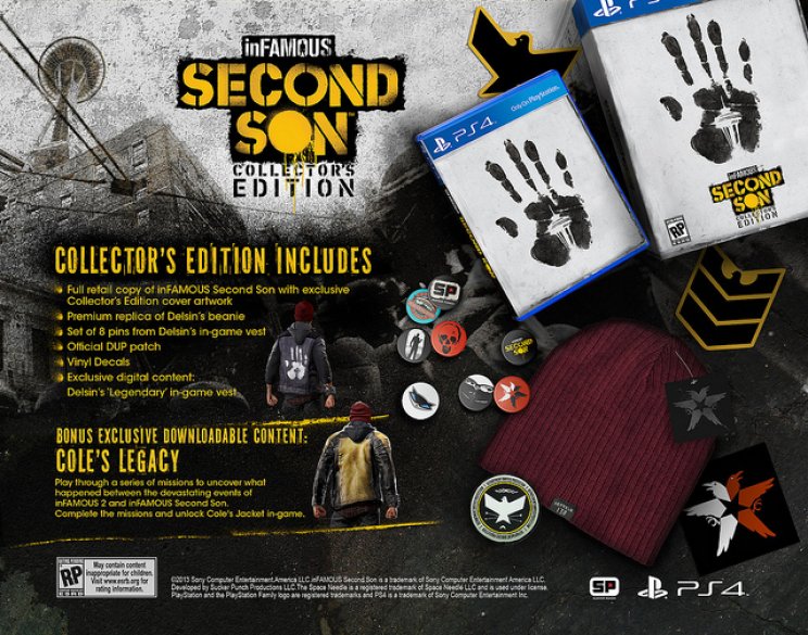 Lehullt a lepel az Infamous Second Son gyűjtői kiadásáról - 2. kép