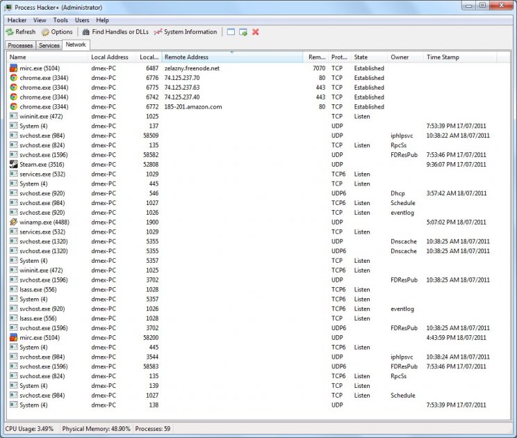 Letölthető a Process Hacker legújabb kiadása - 3. kép
