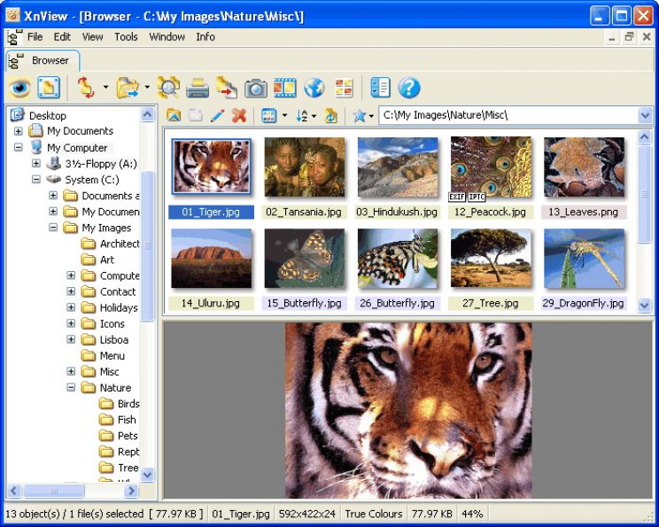 Letölthető az XnView legújabb 1.99-es változata - 2. kép