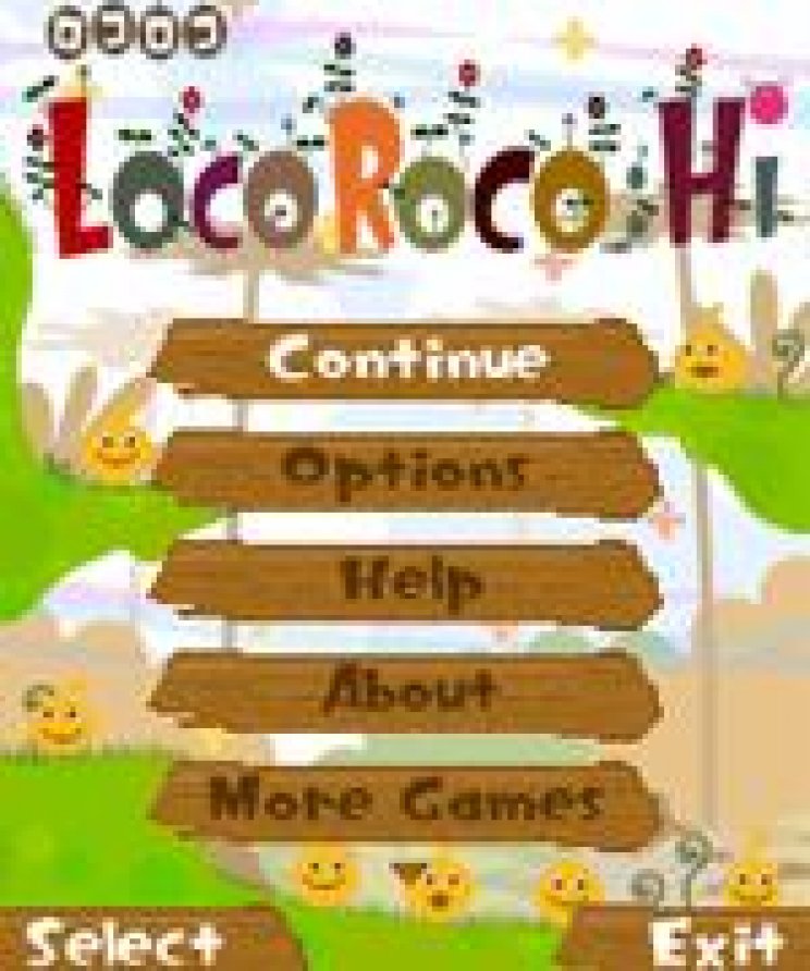 LocoRoco Hi: Gömböc-invázió a mobiltelefonokon - 2. kép