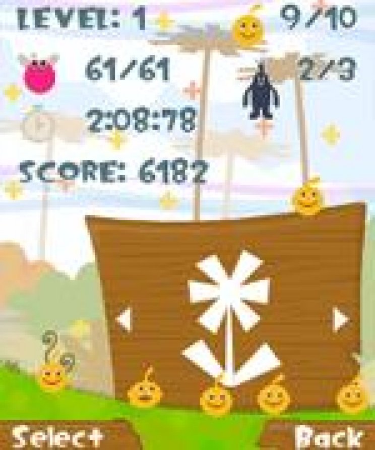 LocoRoco Hi: Gömböc-invázió a mobiltelefonokon - 5. kép