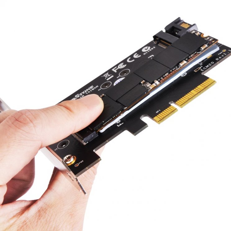 M.2 SSD hűtéssel bővít a SilverStone - 2. kép