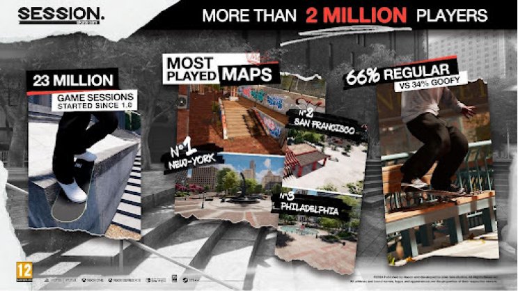 Már 2 millióan deszkáztak a Session: Skate Simben - 2. kép