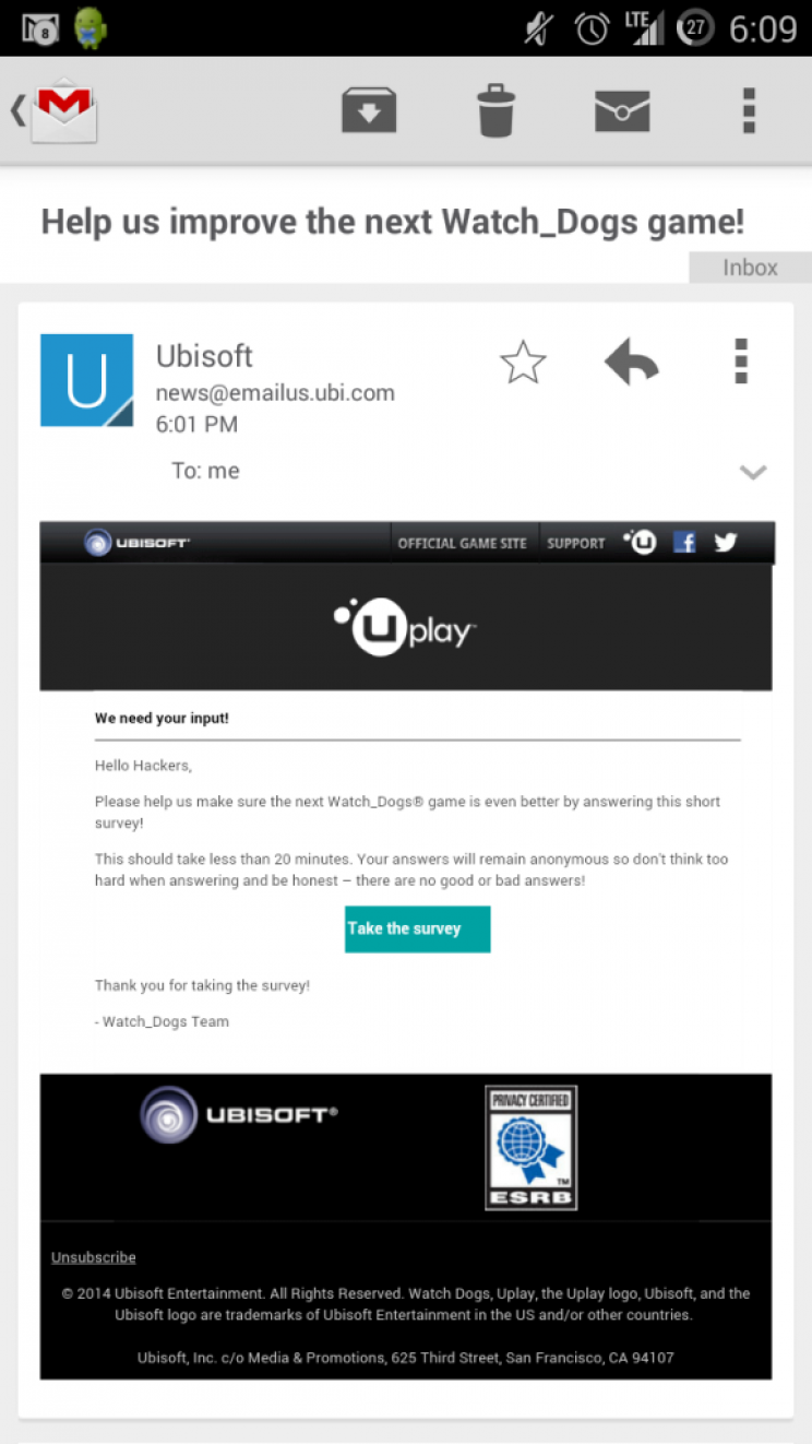 Már a Watch Dogs folytatásához gyűjt ötleteket a Ubisoft - 2. kép
