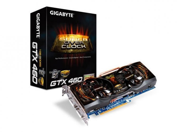 Már előrendelhető a Gigabyte új GTX 460 Super Overclock gyorsítója - 2. kép