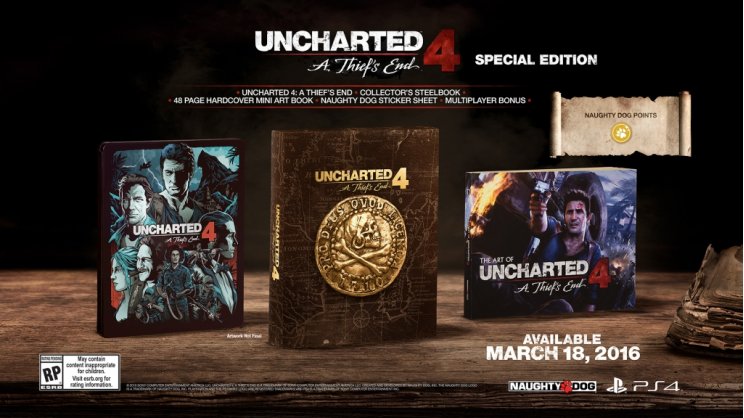 Március 18-ra datálták az Uncharted 4 érkezését, két speciális kiadással - 2. kép