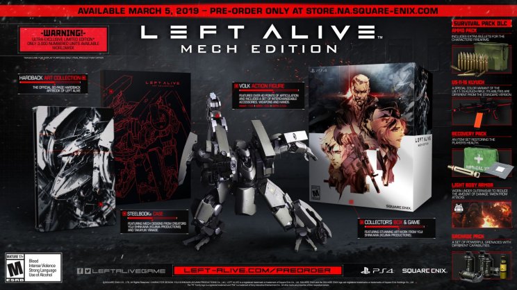 Márciusban érkezik a Left Alive, robottal a gyűjtői kiadásban - 2. kép
