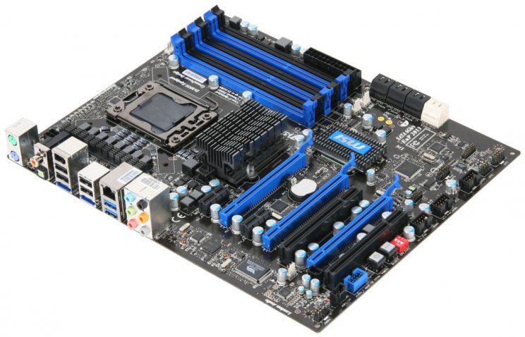 Már előrendelhető az MSI új X58A-GD65 alaplapja - 2. kép