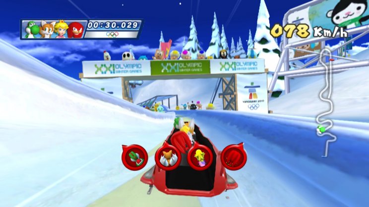Mario & Sonic At The Olympic Winter Games: E3 Galéria (Video Update) - 7. kép
