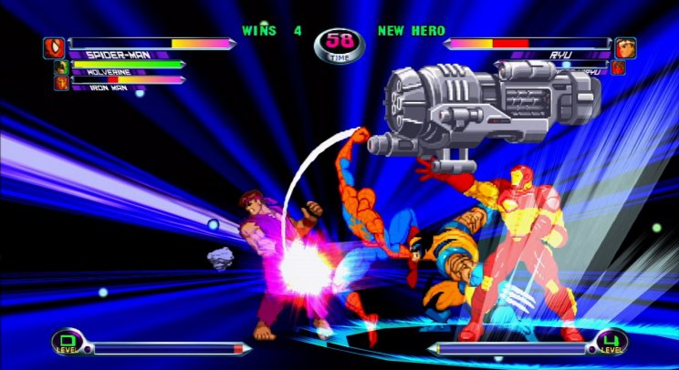 Marvel Vs Capcom 2: Vizuális betekintő - 8. kép