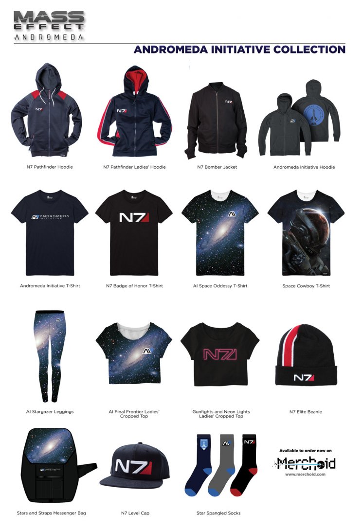Mass Effect Andromeda pulcsit, sapkát, zoknit vagy cicanadrágot valaki? - 2. kép