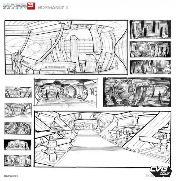 Mass Effect 3 képek: Rajongói festmények, vagy...? - 6. kép