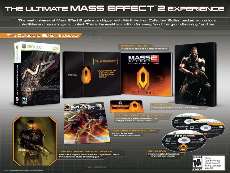 Mass Effect 2: Befutott egy kép a gyűjtői kiadásról - 2. kép