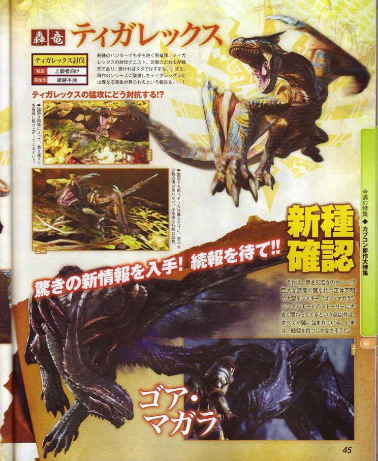Megérkeztek az első szkennelt képek a Monster Hunter 4-ről - 11. kép