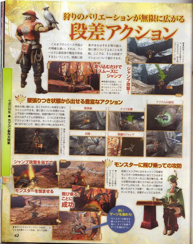 Megérkeztek az első szkennelt képek a Monster Hunter 4-ről - 8. kép