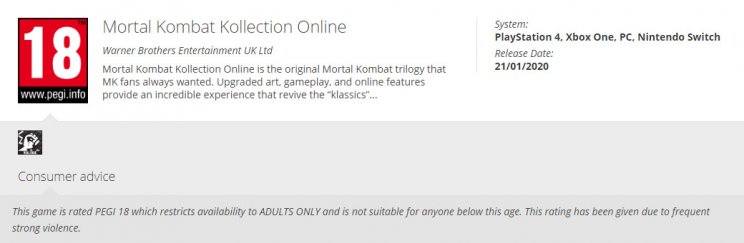Mégis elkészülhet a Mortal Kombat Kollection Online - 2. kép